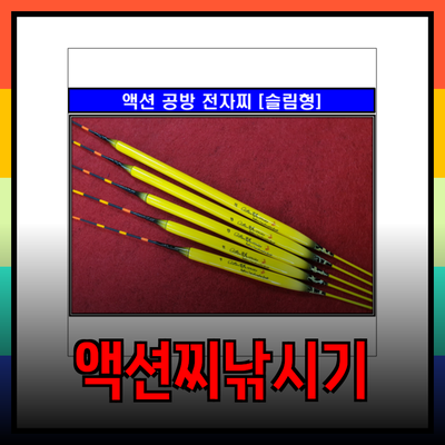 액션공방전자찌로 즐기는 최상의 낚시 경험!