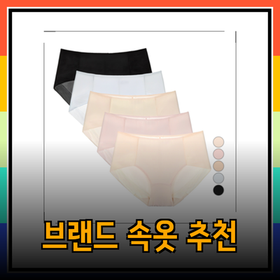 속옷 선택의 새로운 기준: 다양한 브랜드와 제품 소개