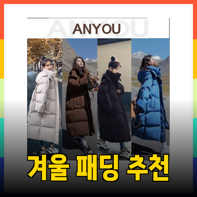 듀엘과 ANYOU의 겨울 패딩 추천 – 따뜻함과 스타일을 동시에!